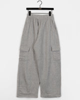 Beams Wide Cargo Sweat Pants
