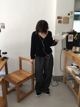 トラビバンディングバルーンコットンパンツ(3c)