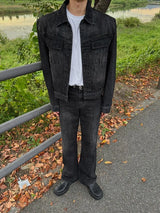 ASCLO S Wash Bootcut Denim Pants (2color)