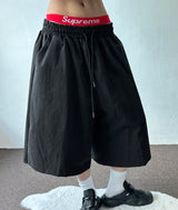 Mighty Hip Patch Back Tab Bermuda Shorts 2color