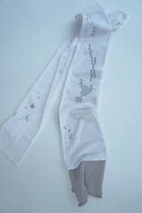 タビ タイ3 ニーソックス(White)