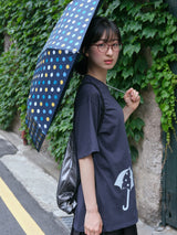 Rainy T-shirt - Deep navy