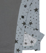 Starcut Jersey Collar Tee / Mint Grey