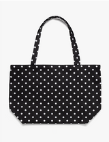 Twister Star Tote Bag - Dot Black