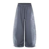Zelene Graphic Wide Sweatpants