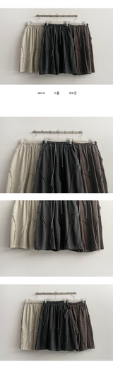 ナイトデックラインピグメントショーツ (3 colors)