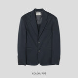 Linen loose-fit jacket 4COLOR