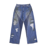 VISION DISTRESSED DENIM PANTS