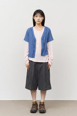 (W) Sua Ruffle Cardigan