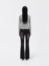 26FW★ [mnem] Fold Hood Tee