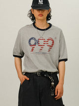 AN RINGER VINTAGE PRINTING 1/2 T