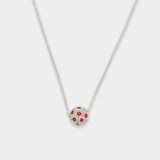 Polka Dot Sphere Necklace