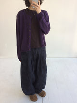 Freon Wool Round Cardigan