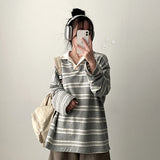 Ritz Dangara loose fit collar long sleeve shirt