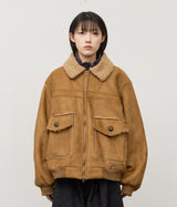 Dumb Sheering Suede Jacket