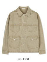  vintage washing work jacket