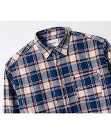 LB Rustic Core Flannel Check Shirt (Blue)