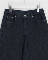 Malbec Raw Denim Wide Brushed Pants