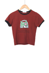 Music Crop Short-Sleeved T-Shirt
