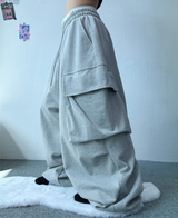 OVER-WIDE CARGO PANTS