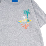 スタンダードエキゾチックパルムツリーショートスリーブTシャツ (UNISEX)_SYS6TS07MG