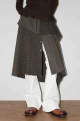 BUTTON PLAY PANEL SKIRT