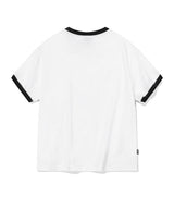 Lucky Day CROP Ringer Tee