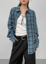 [MADE] Aire Loose Fit Check Shirt