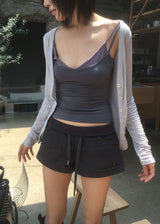 RIB BANDING SHORTS (3color)