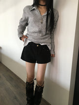 spin stud short pants