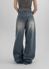 [MADE] Marino Washing Wide Denim Pants