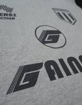 Big over varsity t-shirt