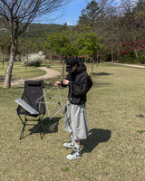 Easy Side Snap Bermuda Sweat Pants