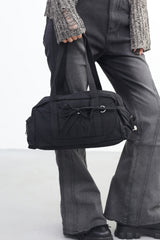 Blight Pocket Ribbon Shoulder Bag