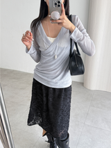 bloom flower skirts (2color)