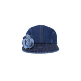 Flower Denim Hat