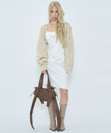 2WAY HOODED MUFFLER KNIT