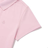 KIRSH PLAIN SLIM FIT PIQUE T-SHIRT - LIGHT PINK