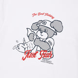 フィッシングウィティーバニーグラフィックルーズフィットTシャツ [WHITE]