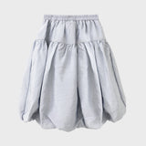 CLOUD SKIRT IN LIGHT GREY