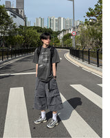 オルビピグメントプリントショートスリーブTシャツ