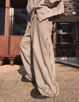 ケールレールピグメントワイドパンツ