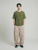 26SS★ ボーイクロップUネック半袖Tシャツ