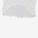 Sherin shirring v-neck team tee