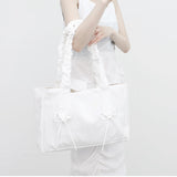 Arina Shirring Ribbon Shoulder Bag