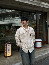 Double pocket patch shirt