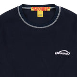 WAFFLE COZY L/S TEE_NAVY
