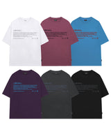 Archiving Graphic Overfit T-shirt - 6COLOR