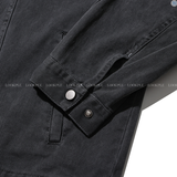  Filed Named Pigment Biker Jacket