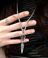 Unique Sculpture Pendant Necklace
